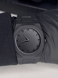 Full Black Aura Quartz Watch – Lightweight Design, , Premium Quality & Finish – Best Quality Analog Watch For Boys – Watch For Men | Full Black Color Watch