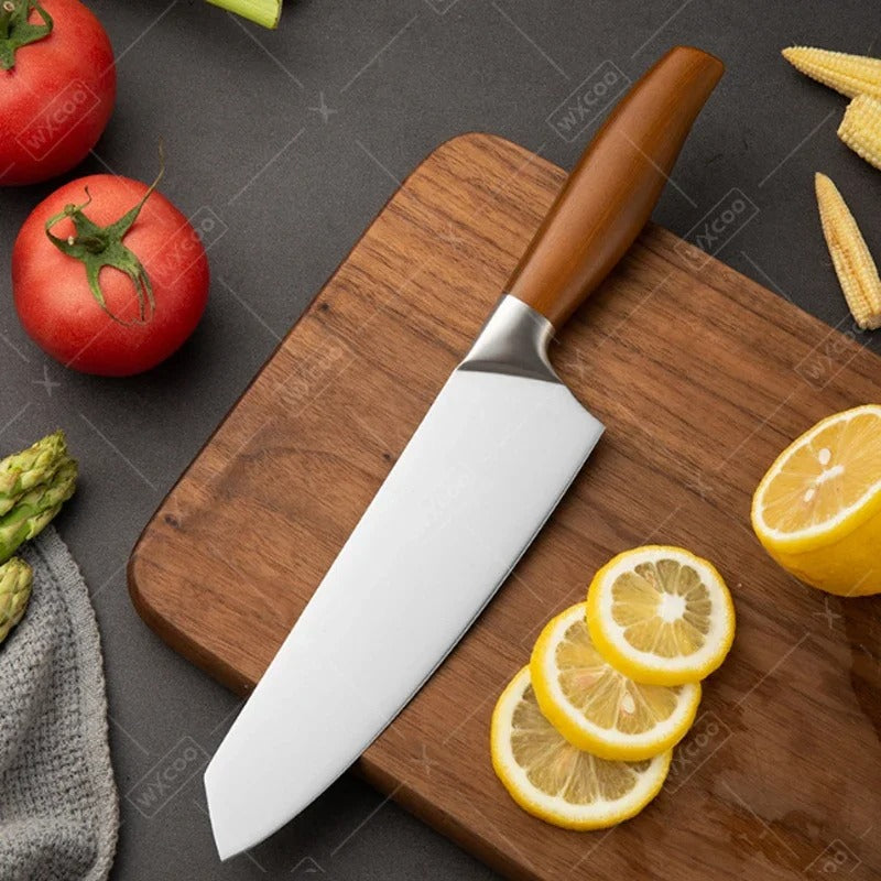 Professional Japanese Kitchen Knives Santoku Knife Stainless Steel Fish Fillet Slicing Meat Cleaver Chef Knife Cooking Tools