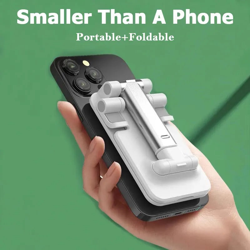 Foldable Mobile Phone Stand Adjustable Angle And Height With Silicone Pad Suitable For Desktop Tablet ipad Portable Phone Holder