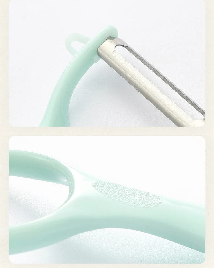 Nordic PP Handle Stainless Steel Peeling Knife Household Potato and Vegetable Peeler Kitchen Kitchenware