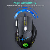 104 key Backlit Mechanical Keyboard Wired Gaming Keyboard waterproof Luminous keyboard And Mouse Set for Gamer PC Laptop Office